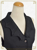 P18VT333 Spiderweb Lace Vest
