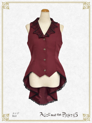 P18VT333 Spiderweb Lace Vest