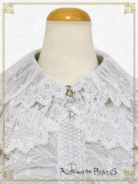 P19BL408 Mystical Brilliance Jewelry～Whereabouts of the Hidden Jewels～ Satin Blouse