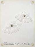P19CF038 A/P Tulle Lace Cuffs