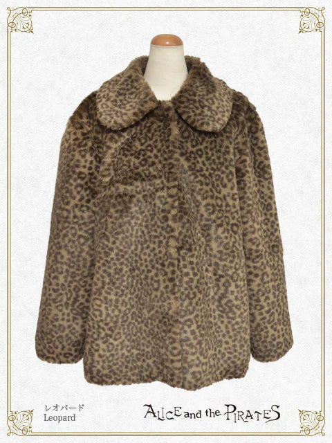 P19CO330 Leopard Faux Fur Coat – BABY, the Stars Shine P19CO330 Leopard Faux Fur Coat – BABY, the Stars Shine