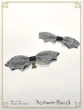 P19HA923 Devil Wing Ribbon Clips