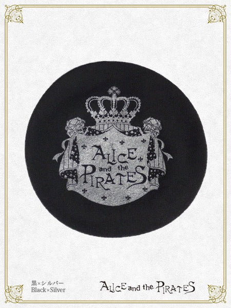 P19HA967 A/P Crown Print Beret