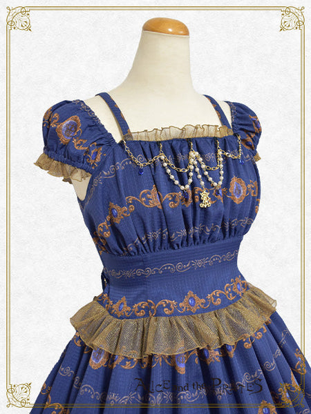 P19OJ207 Mystical Brilliance Jewelry 〜Whereabouts of the Hidden Jewels Jumperskirt Ⅰ