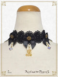 P19OT019 Wonder About You in the Silent Moonlit Night Lace Choker