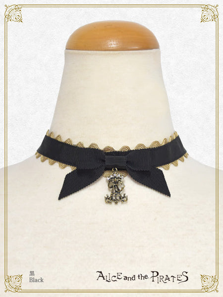 P20AC022 Grosgrain Ribbon Choker