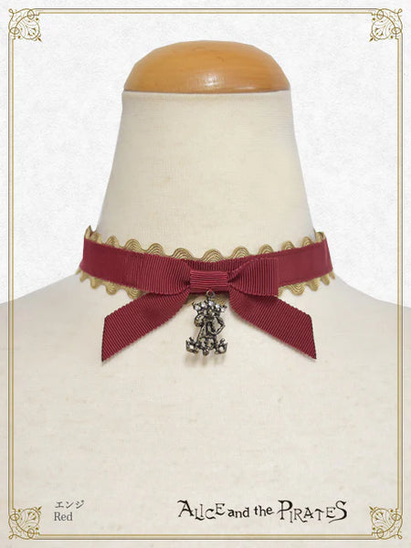 P20AC022 Grosgrain Ribbon Choker