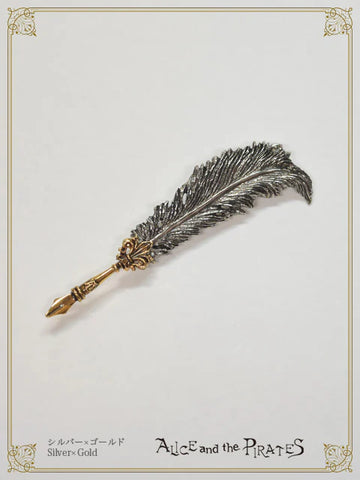 P21AC024 Quill Pen Roman Pin