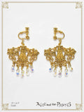 P20AC043 Chandelier Clip-on Earrings