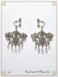 P20AC043 Chandelier Clip-on Earrings