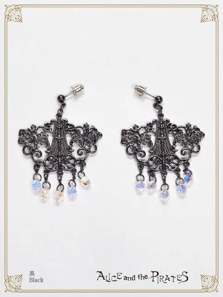 P20AC044 Chandelier Pierced Earrings