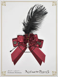 P20HA941 Le Petit Chaperon Noir Ribbon Clip