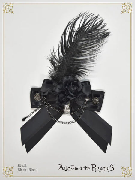 P20HA941 Le Petit Chaperon Noir Ribbon Clip