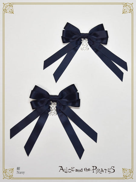 P20HA946 Satin Multiple Ribbon Clips