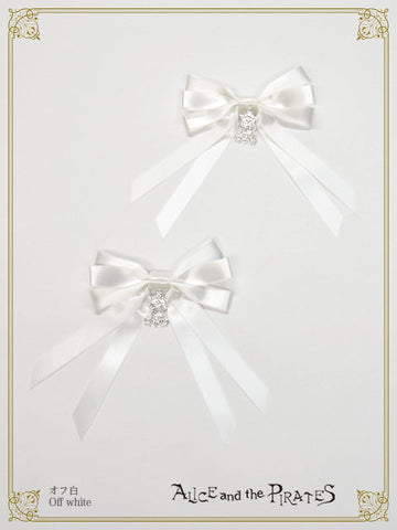 P20HA946 Satin Multiple Ribbon Clips