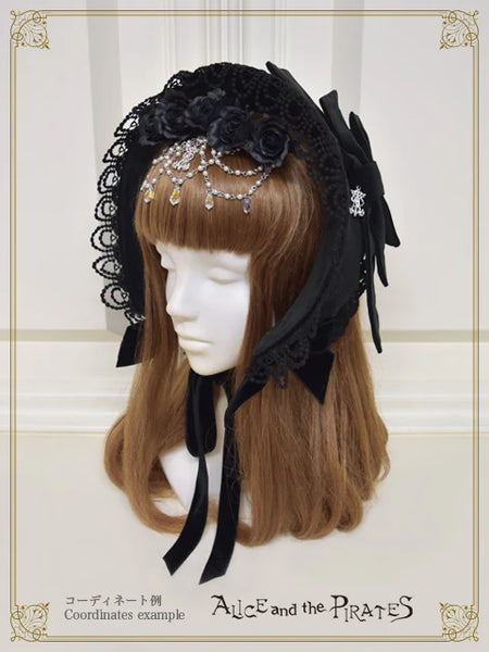 P20HA952 Velveteen Classical Bonnet