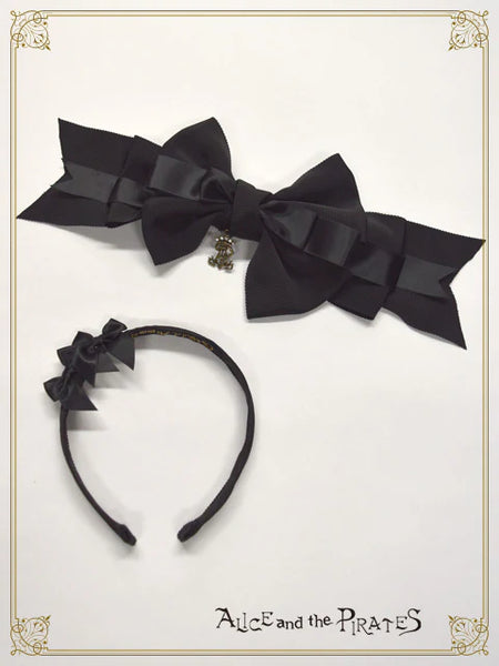 P20HA954 Grosgrain Ribbon 3Way Head Bow