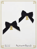 P20HA957 Velveteen Ribbon Clip