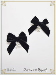 P20HA957 Velveteen Ribbon Clip