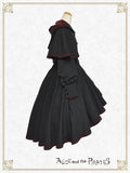 P20OP317 Le Petit Chaperon Noir Coat Dress with Cape