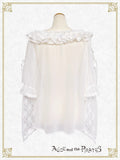 P20PO423 Double Faced Saint Sister Chiffon Pullover