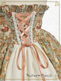 P20SK505 Reminiscence of Ornament Rose Corset Skirt