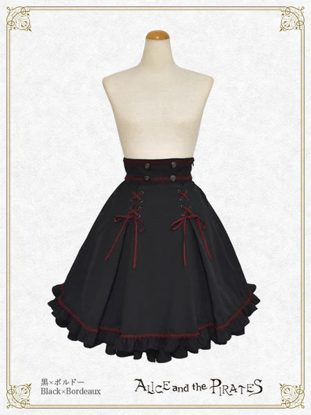 P20SK516 Le Petit Chaperon Noir Skirt