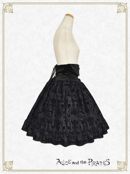 P20SK518 Chandelier Flocky Skirt