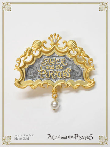 P21AC044 Poseidon Logo Plate Clip