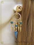 P21AC057 Egyptian Clip-on Earrings
