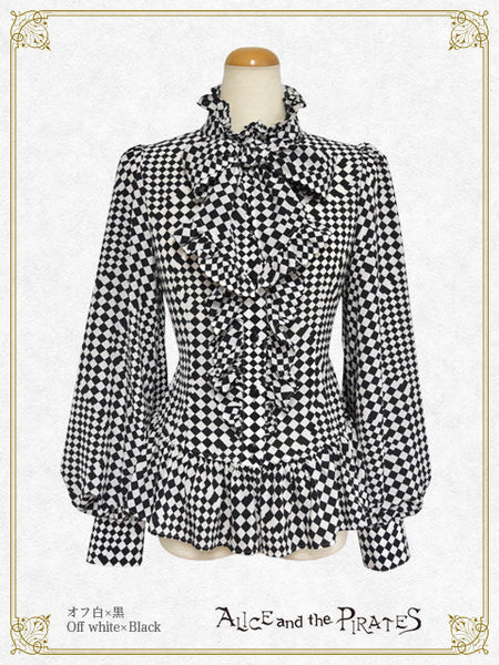 P21BL406 Labyrinth of Diamonds Blouse