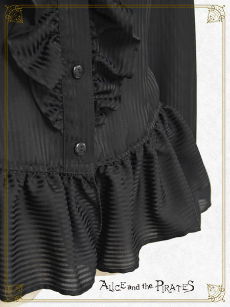 P21BL414 Wolf Knight and Legendary Sword Flare Sleeve Blouse