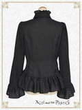 P21BL414 Wolf Knight and Legendary Sword Flare Sleeve Blouse
