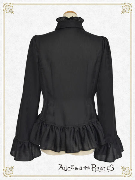 P21BL414 Wolf Knight and Legendary Sword Flare Sleeve Blouse