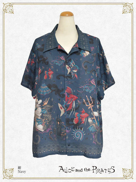 P21BL416 Poseidon Chris Big Shirt