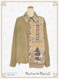 P21BL422 Egyptian Chris ~Mystery Hidden in the Mural~ Bicolor Shirt