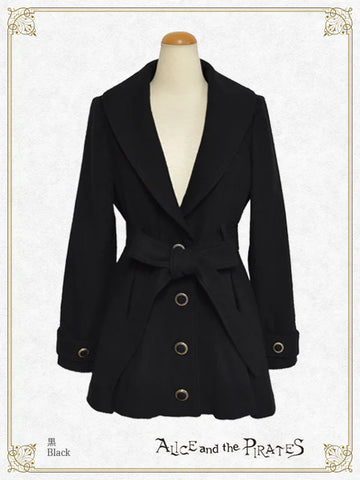 [BUILD-TO-ORDER][PRE-ORDER] P21CO330 Shawl Collar Mid-Length Coat