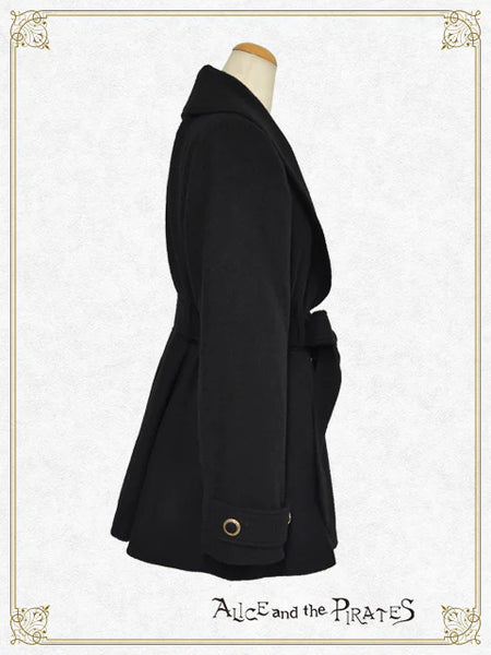 [BUILD-TO-ORDER][PRE-ORDER] P21CO330 Shawl Collar Mid-Length Coat