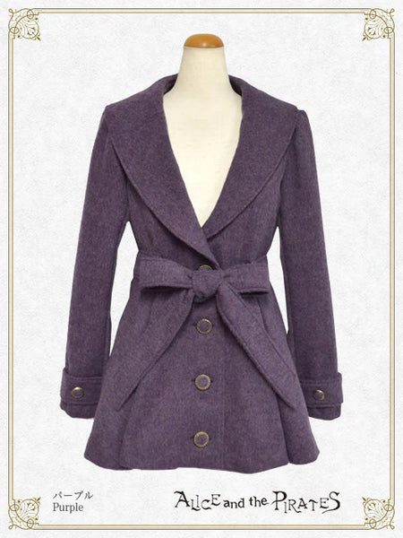 [BUILD-TO-ORDER][PRE-ORDER] P21CO330 Shawl Collar Mid-Length Coat