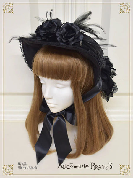 P21HA909 Lady of Rose Canotier Hat