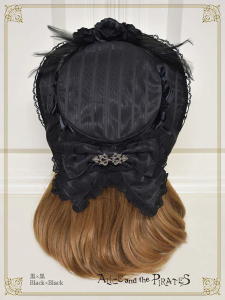 P21HA909 Lady of Rose Canotier Hat