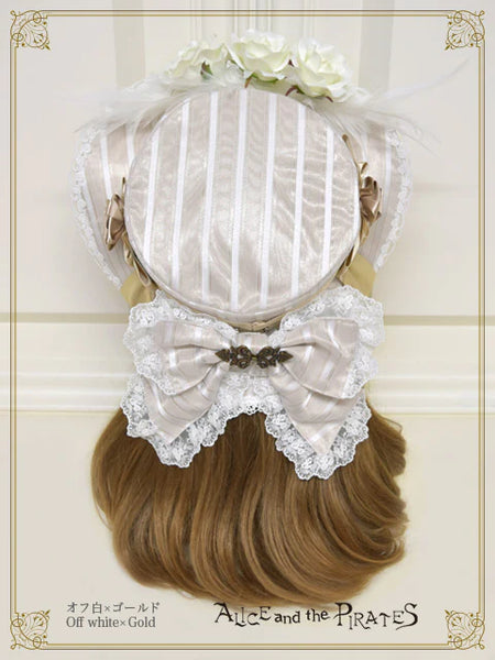P21HA909 Lady of Rose Canotier Hat