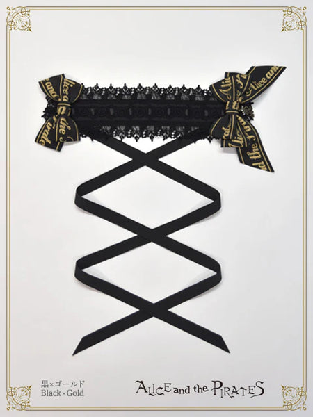 P21HA942 A/P Logo Ribbon Amie Headdress