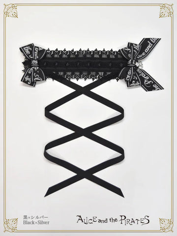 P21HA942 A/P Logo Ribbon Amie Headdress