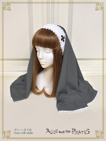 P21HA946 Double Faced Saint Sister Veil