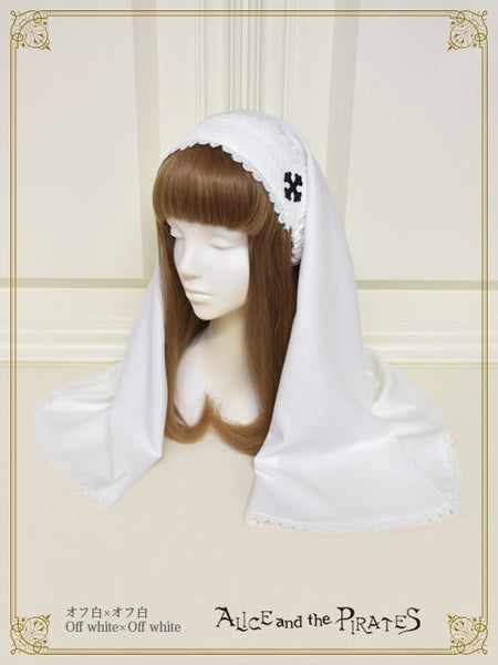 P21HA946 Double Faced Saint Sister Veil