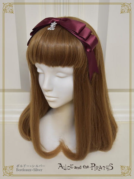 P21HA950 Satin Ribbon Headbow