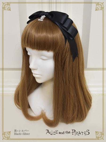 P21HA950 Satin Ribbon Headbow