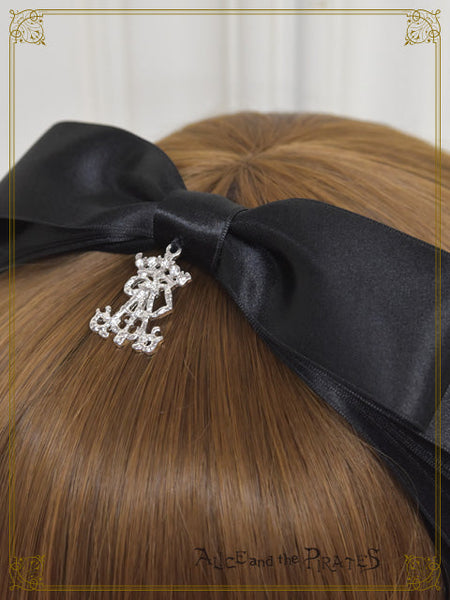 P21HA950 Satin Ribbon Headbow