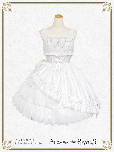 アリスアンドザパイレーツ　Dark racy Floraリボンヴェールクリップ Dark Lacy Flora Ribbon Veil Clip by Alice and the Pirates